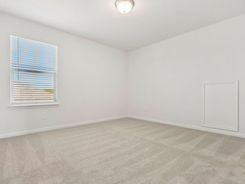 Spacious, unfurnished interior of a new home in Prairie Winds - Executive Collection, Hutto (Image 20).