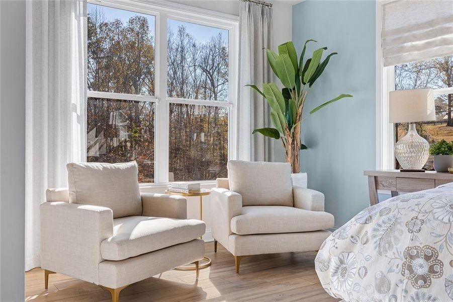 Furnished interior view inside a new home in Echo Grove, Cumming (Image 18).