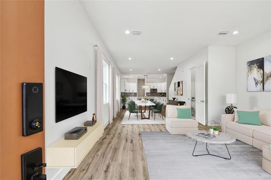 Furnished interior view inside a new home in , St. Petersburg (Image 10). Furnished interior view inside a new home in , St. Petersburg (Image 10).