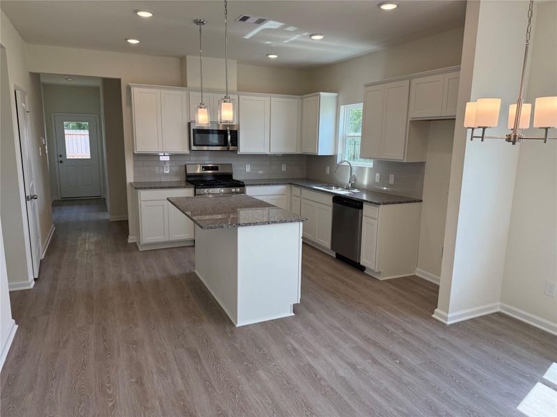 Furnished interior view inside a new home in Anderson Lake, Houston (Image 6).