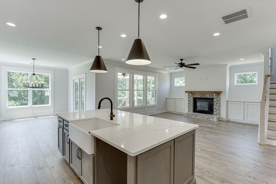 Furnished interior view inside a new home in , Jefferson (Image 7).