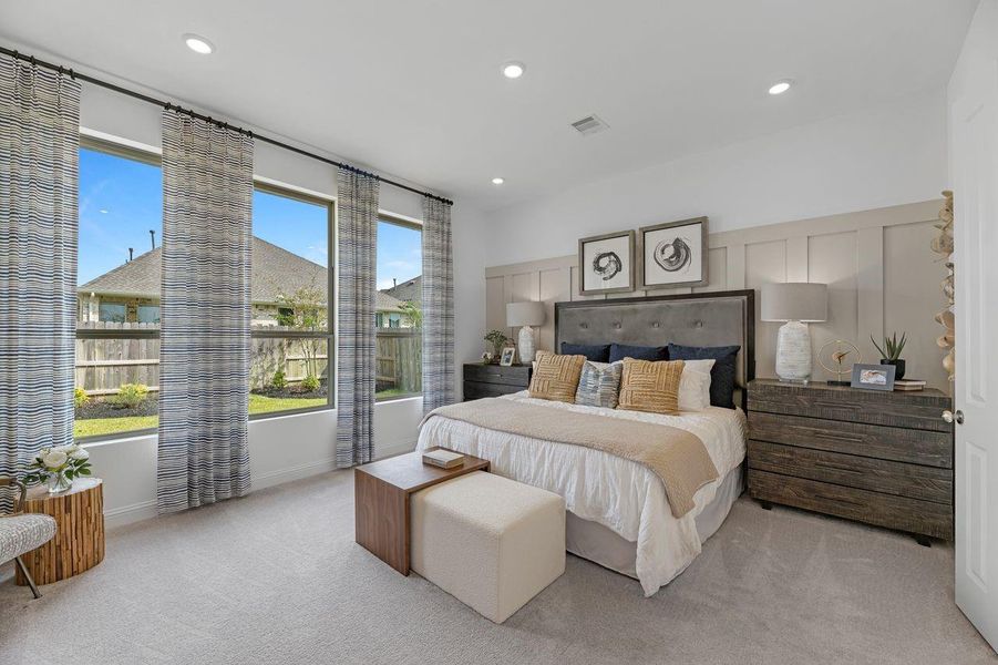 Furnished interior view inside a new home in , League City (Image 13).