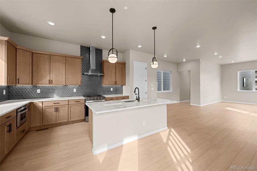 Furnished interior view inside a new home in Baseline, Broomfield (Image 15).