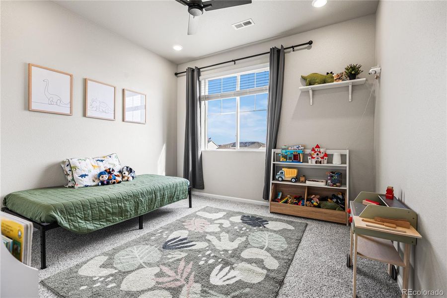 Furnished interior view inside a new home in Poudre Heights: The Alpine Collection, Windsor (Image 37).
