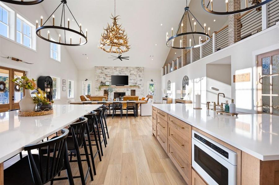 Furnished interior view inside a new home in , Rydal (Image 65).