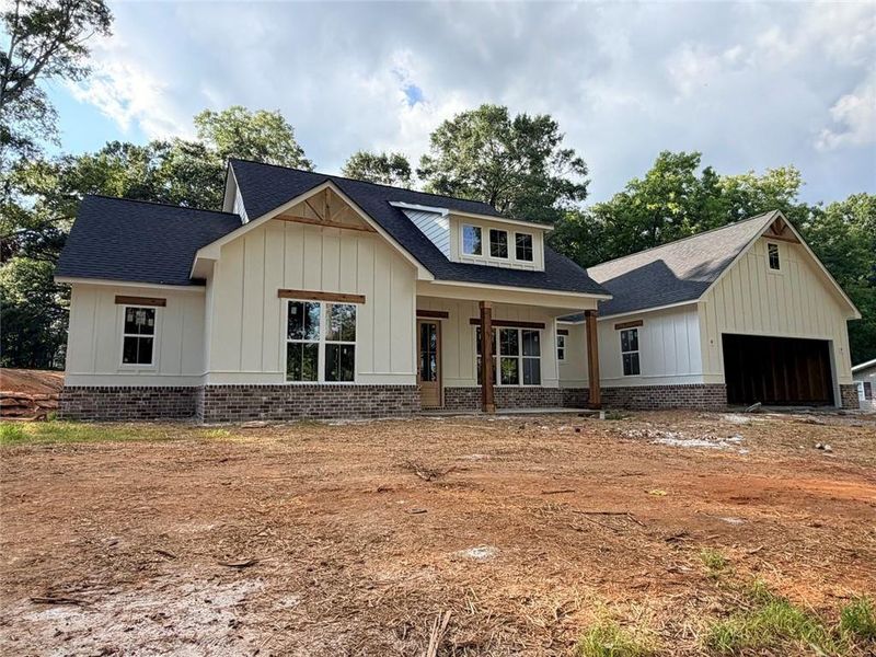 In-progress construction of a new home in , Loganville, GA (Image 3).