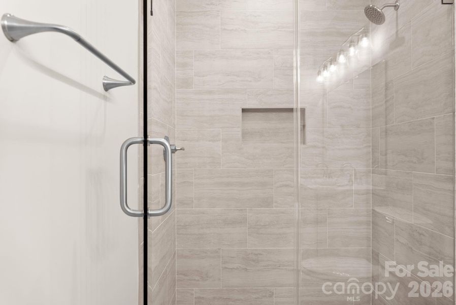 Close-up of interior finishes inside a home in , Asheville (Image 11).