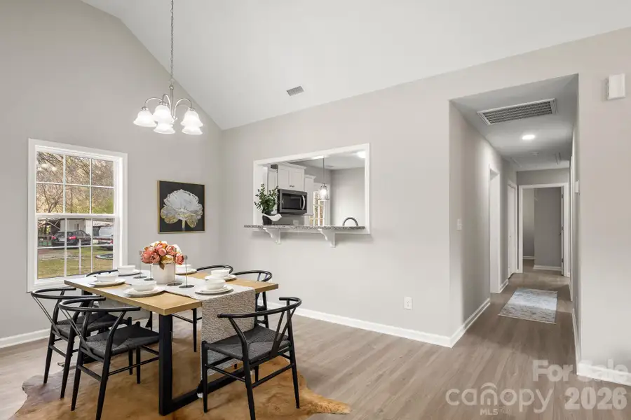 Furnished interior view inside a new home in , York (Image 9).