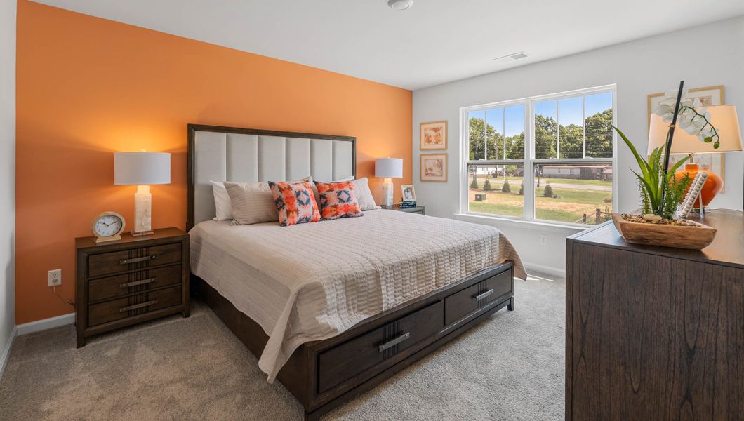 Furnished interior view inside a new home in Tanglewood Townes, Greenville (Image 19).
