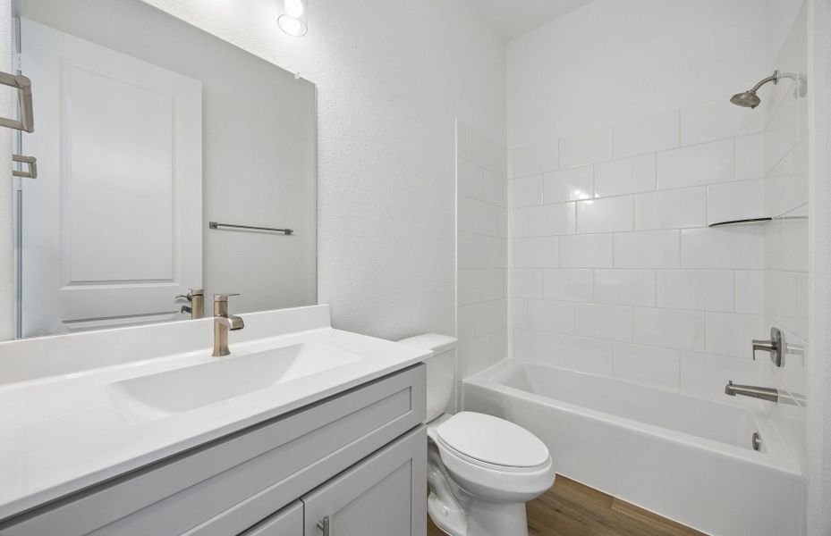 Furnished interior view inside a new home in Katy Court, Katy (Image 12).