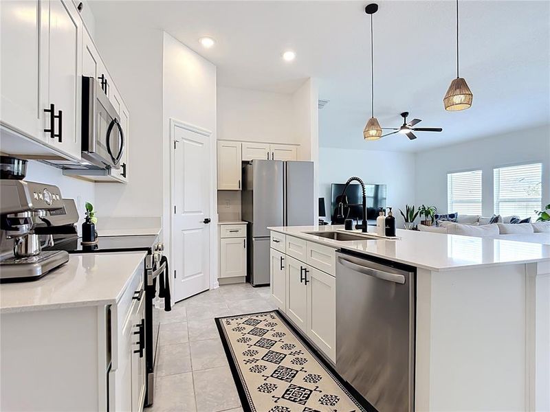 Furnished interior view inside a new home in , Kissimmee (Image 18).