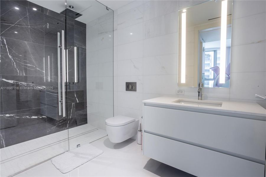 Furnished interior view inside a new home in Aston Martin Residences, Miami (Image 11). Furnished interior view inside a new home in Aston Martin Residences, Miami (Image 11).