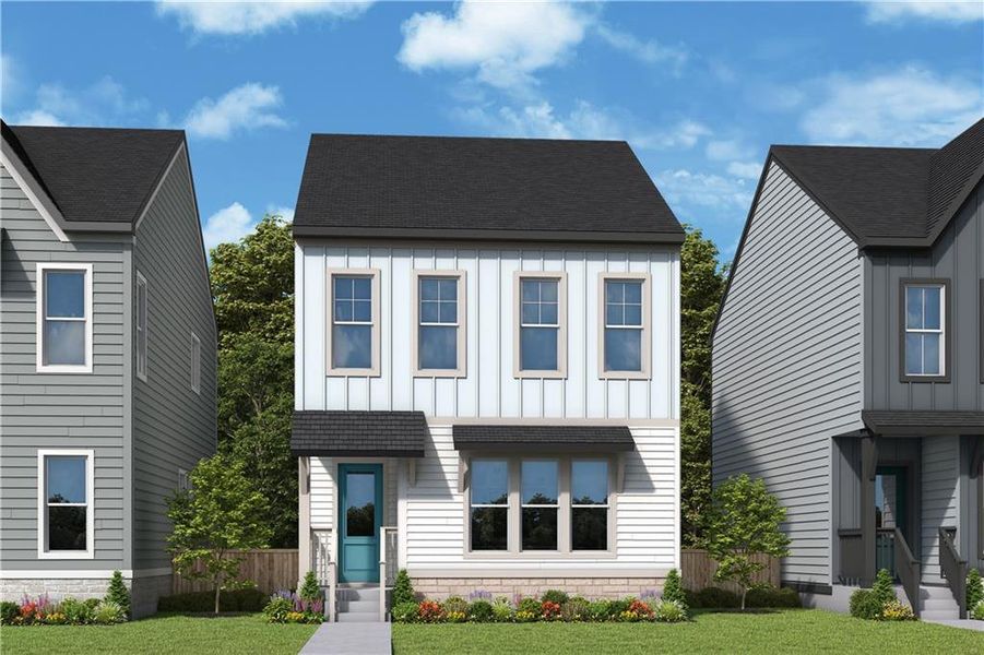 Exterior details and patio area of a home in Celesta, Decatur (Image 2). Exterior details and patio area of a home in Celesta, Decatur (Image 2).