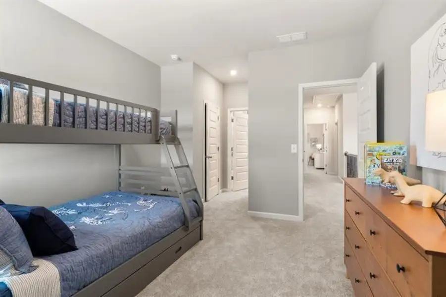 Furnished interior view inside a new home in The Stiles, Cartersville (Image 34).