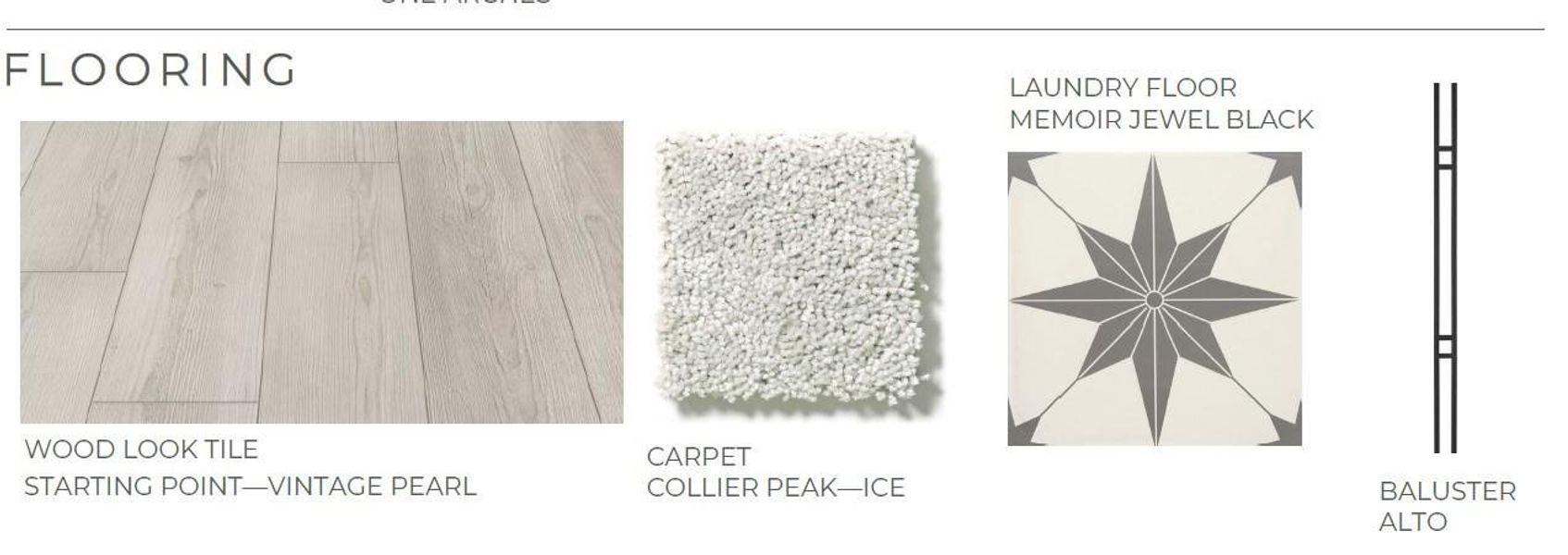 Sample of building materials used in homes in Tompkins Reserve, Katy (Image 4).