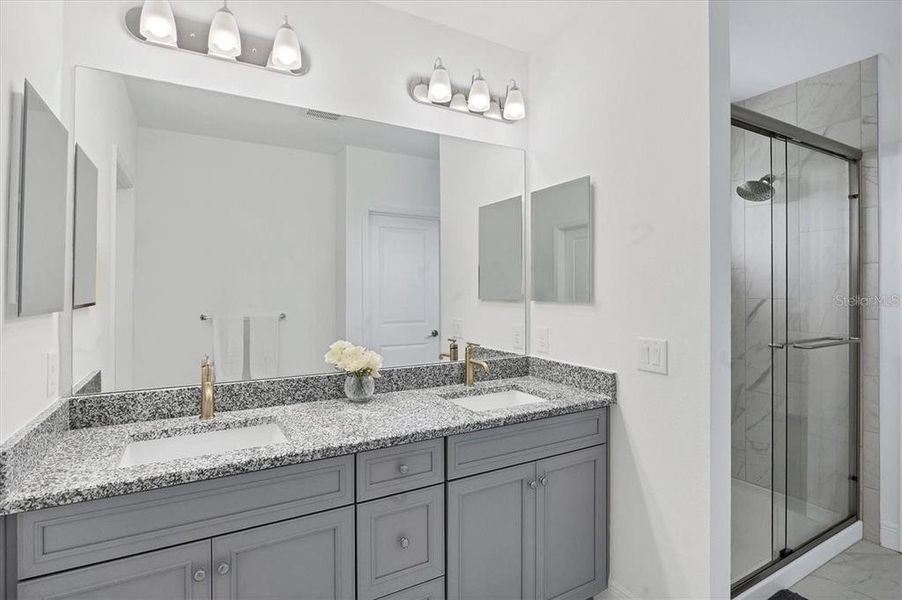 Furnished interior view inside a new home in , Sarasota (Image 55).