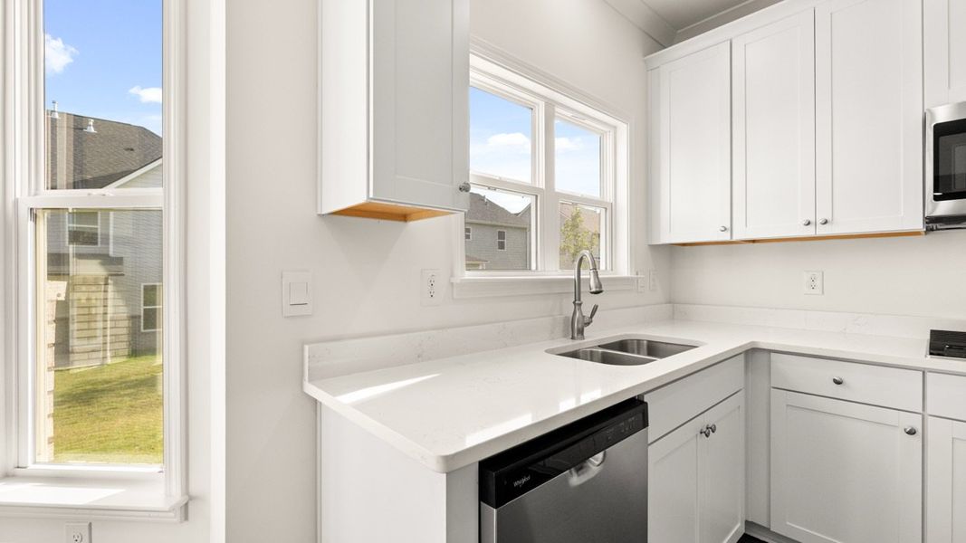 Furnished interior view inside a new home in Wildwood, Covington (Image 8). Furnished interior view inside a new home in Wildwood, Covington (Image 8).