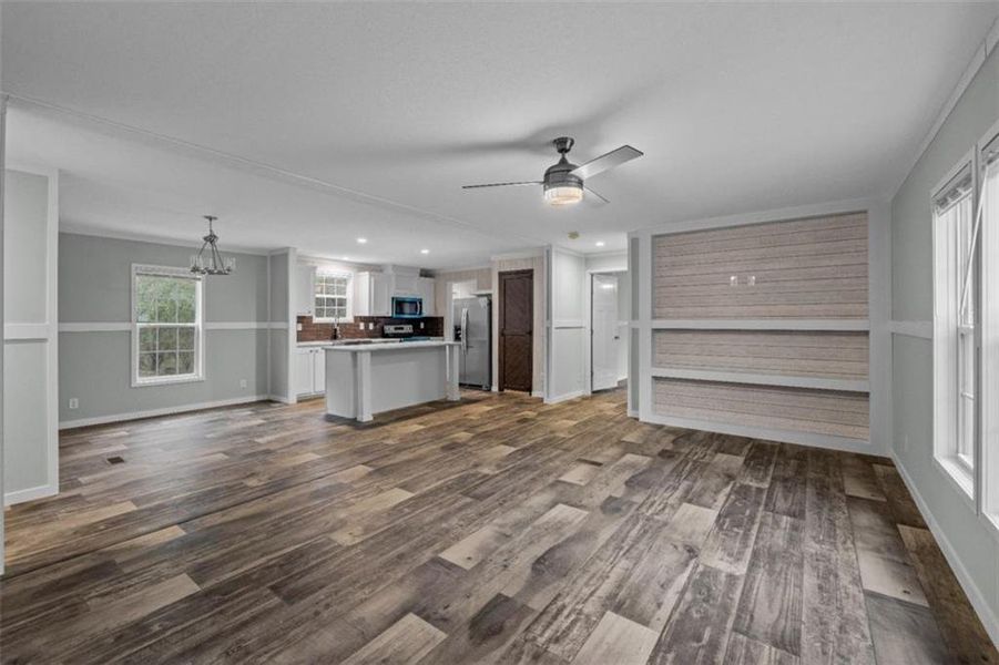Spacious, unfurnished interior of a new home in , Loganville (Image 19). Spacious, unfurnished interior of a new home in , Loganville (Image 19).