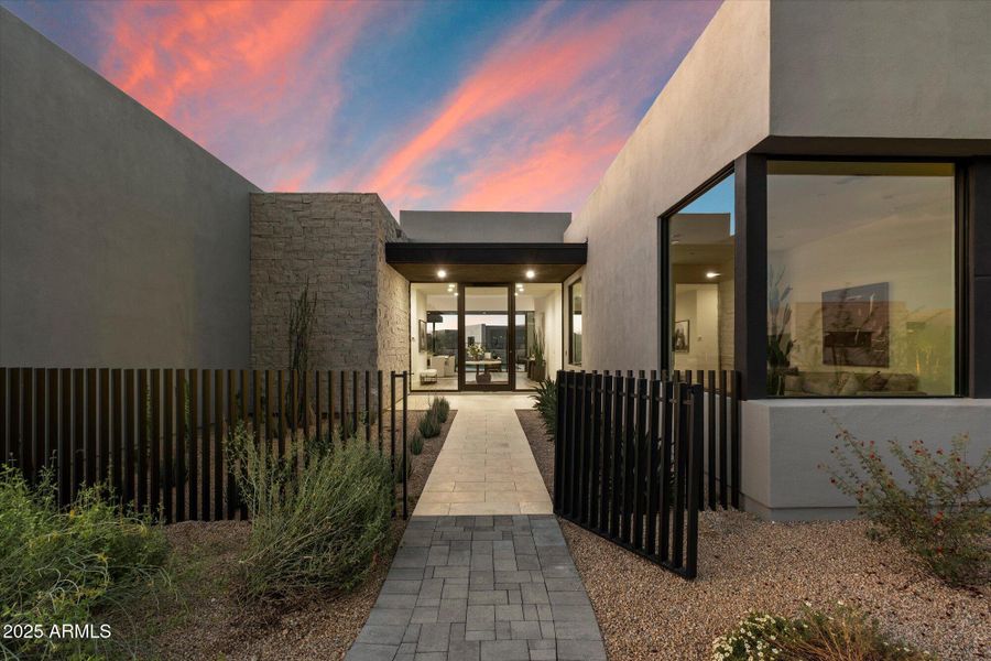 Inviting Front Entry