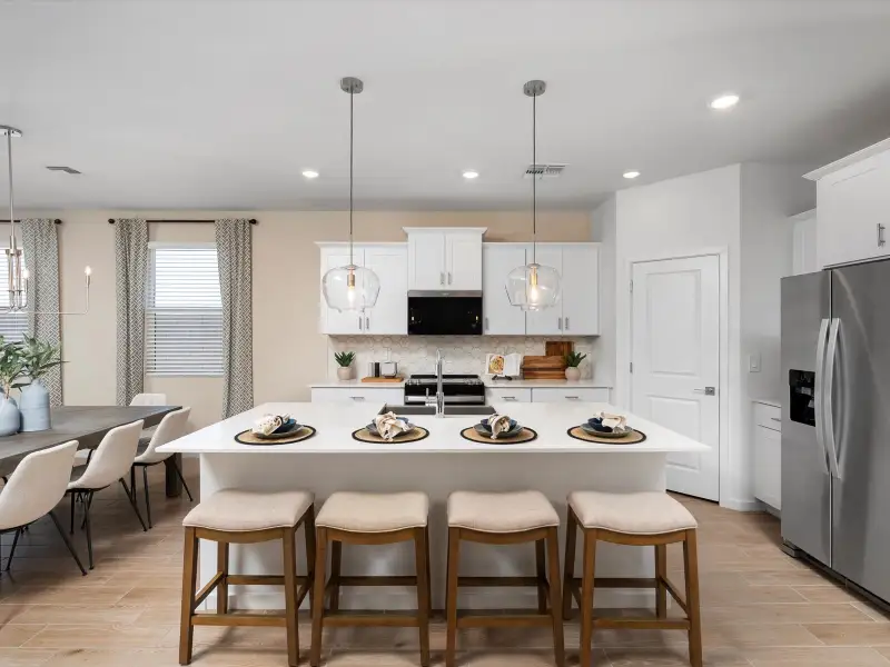 Furnished interior view inside a new home in Allure Vista Estate Series, Buckeye (Image 3).