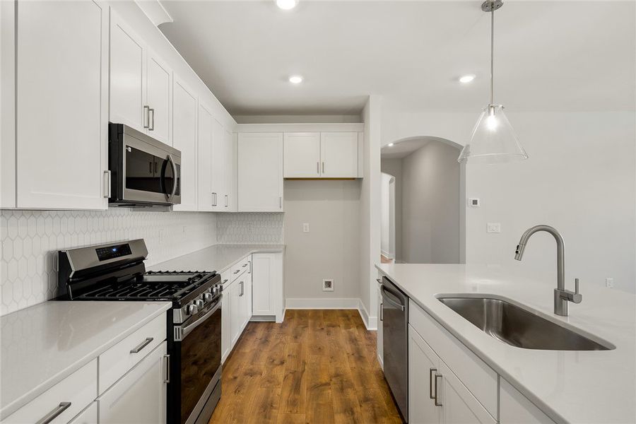 Photo is of actual home for sale.