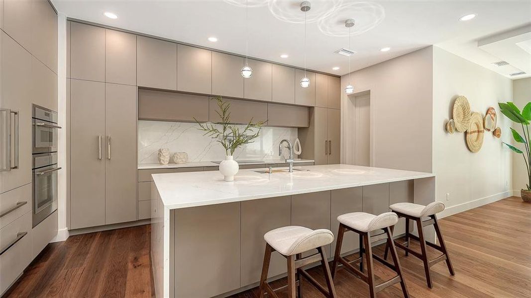 Furnished interior view inside a new home in , Sarasota (Image 10).