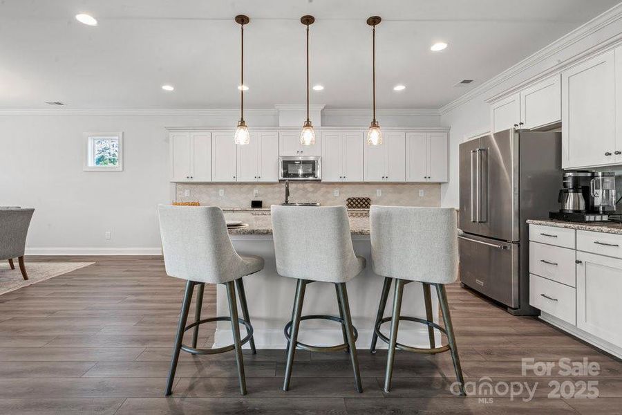 Furnished interior view inside a new home in , Denver (Image 13). Furnished interior view inside a new home in , Denver (Image 13).