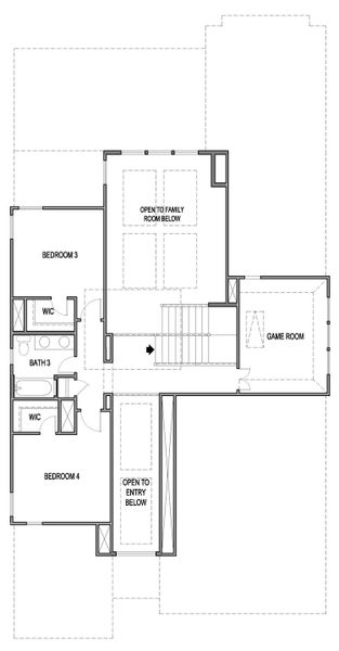 2D floor plan layout of this home in Blackhawk, Pflugerville, TX (Image 3). 2D floor plan layout of this home in Blackhawk, Pflugerville, TX (Image 3).