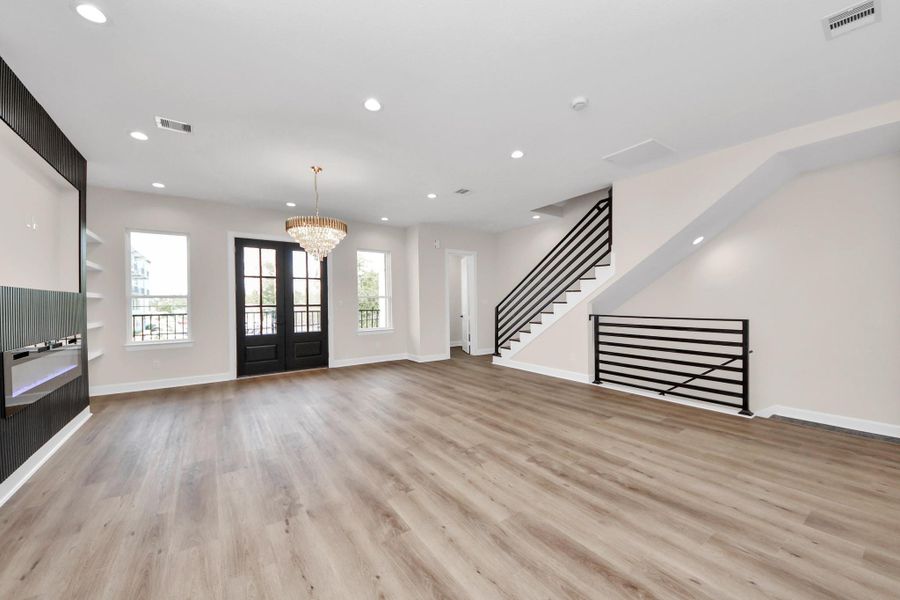 Spacious, unfurnished interior of a new home in , Houston (Image 22). Spacious, unfurnished interior of a new home in , Houston (Image 22).