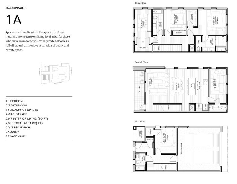 2D floor plan layout of this home in , Austin, TX (Image 4).
