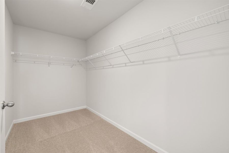 Representative unfurnished interior of a home built from the Mansfield by D.R. Horton in Southwind Village, Evans (Image 29).
