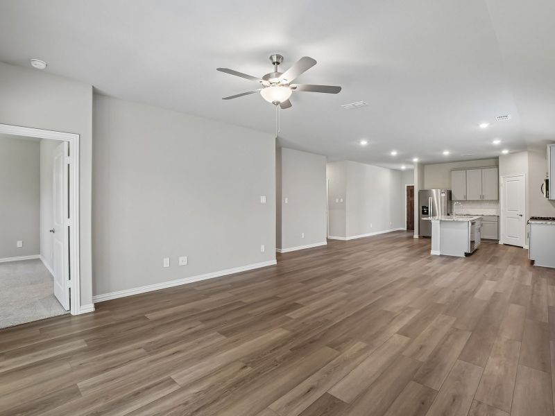 Spacious, unfurnished interior of a new home in Stella Hills, Denton (Image 17). Spacious, unfurnished interior of a new home in Stella Hills, Denton (Image 17).