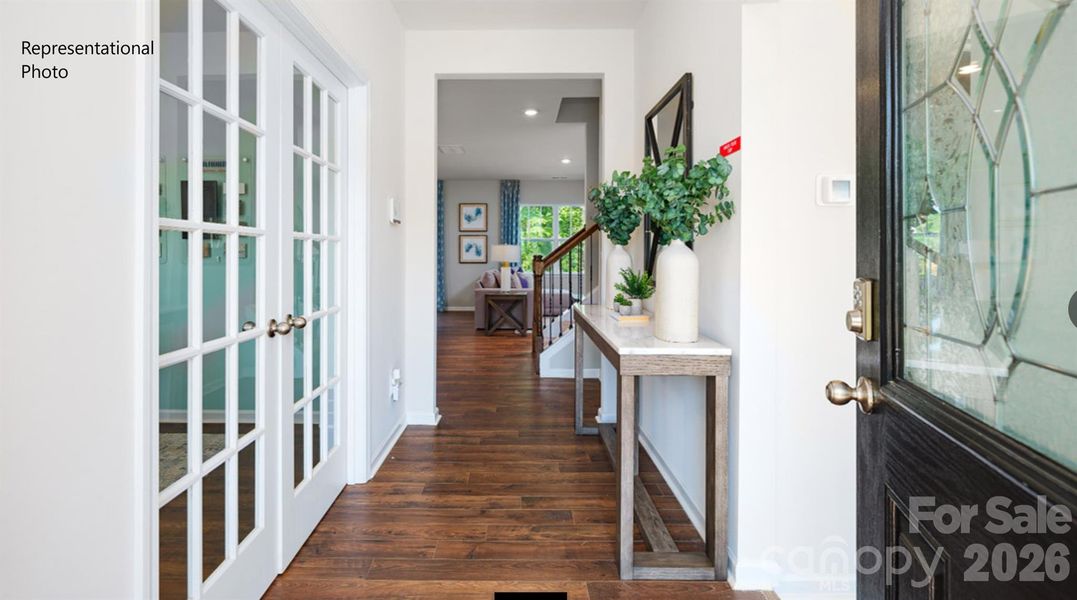 Furnished interior view inside a new home in Brinkley Ridge, Kings Mountain (Image 3). Furnished interior view inside a new home in Brinkley Ridge, Kings Mountain (Image 3).