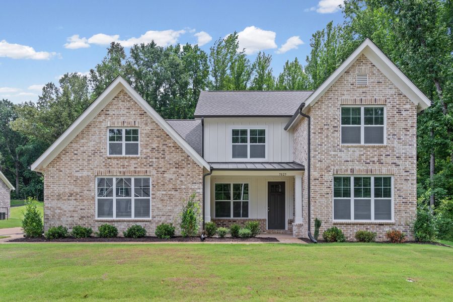 Representative exterior photo of a completed home built from the Albany by Grant & Co in Walker Farms, Bartlett, TN (Image 29).