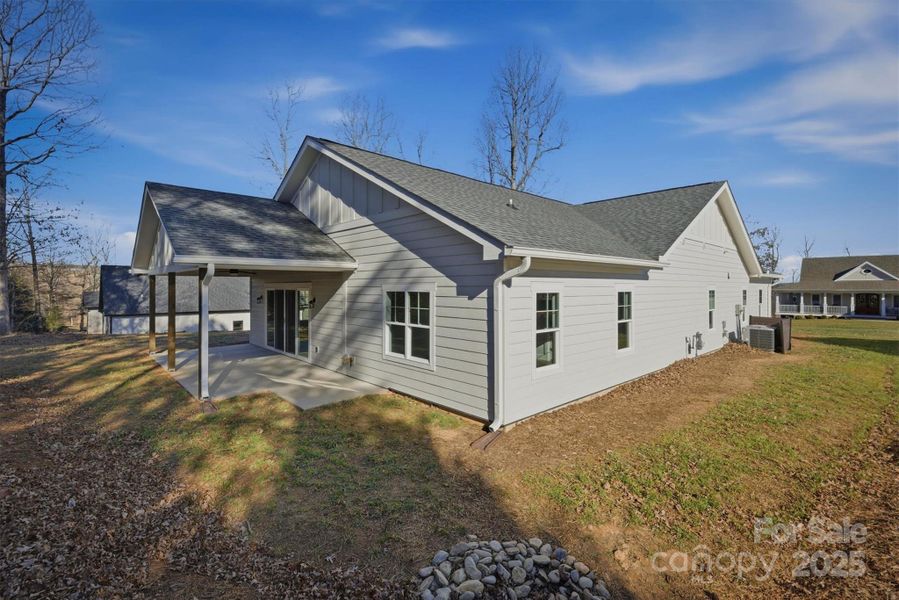 Exterior details and patio area of a home in , Morganton (Image 3).