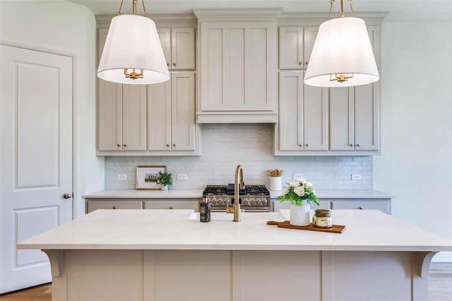 Furnished interior view inside a new home in The Lakes at Parks of Aledo, Aledo (Image 3).