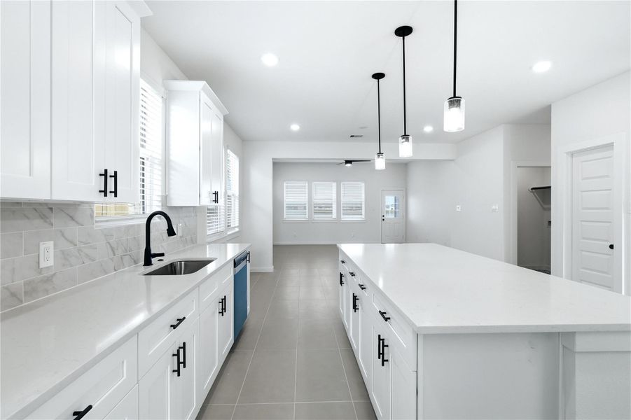 Furnished interior view inside a new home in Foxtail Palms, Manvel (Image 5).