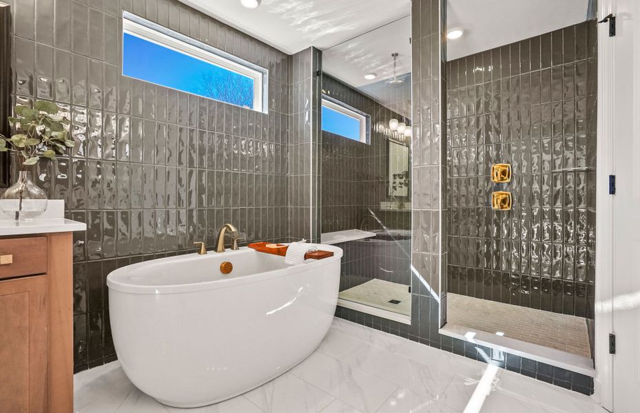 Furnished interior view inside a new home in Riverstone, Monroe (Image 13).