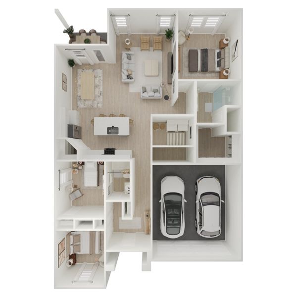 Image 21 representing the Daffodil IV by K. Hovnanian® Homes in Aspire at Canter Creek, Davenport, FL.