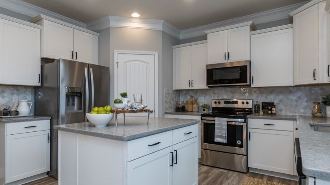 Representative furnished interior of a home built from the Devon by DRB Homes in McBride, Indian Trail (Image 10).