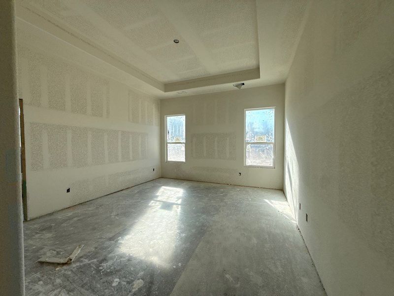 In-progress construction of a new home in Oak Grove Addition, Springtown, TX (Image 11).