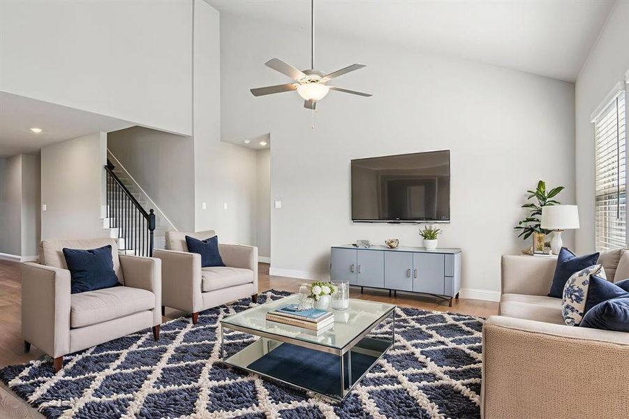 Photo is not of the actual home, but is an inspirational photo of builder’s model home and may depict options, furnishings, and/or decorator features that are not included. Photo is not of the actual home, but is an inspirational photo of builder’s model home and may depict options, furnishings, and/or decorator features that are not included.