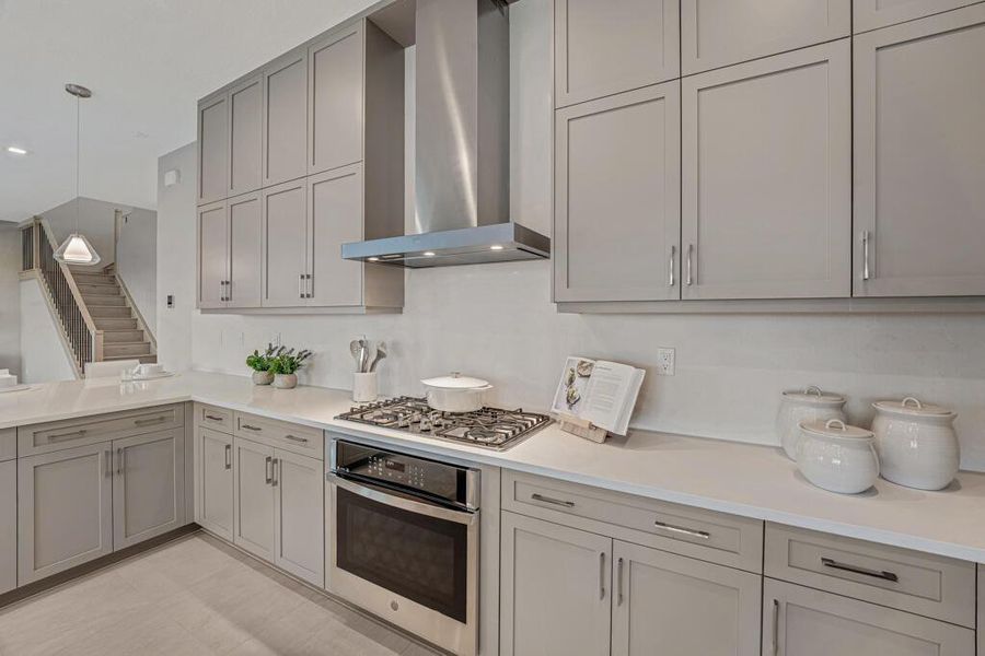 Furnished interior view inside a new home in Apex at Avenir, Palm Beach Gardens (Image 46).