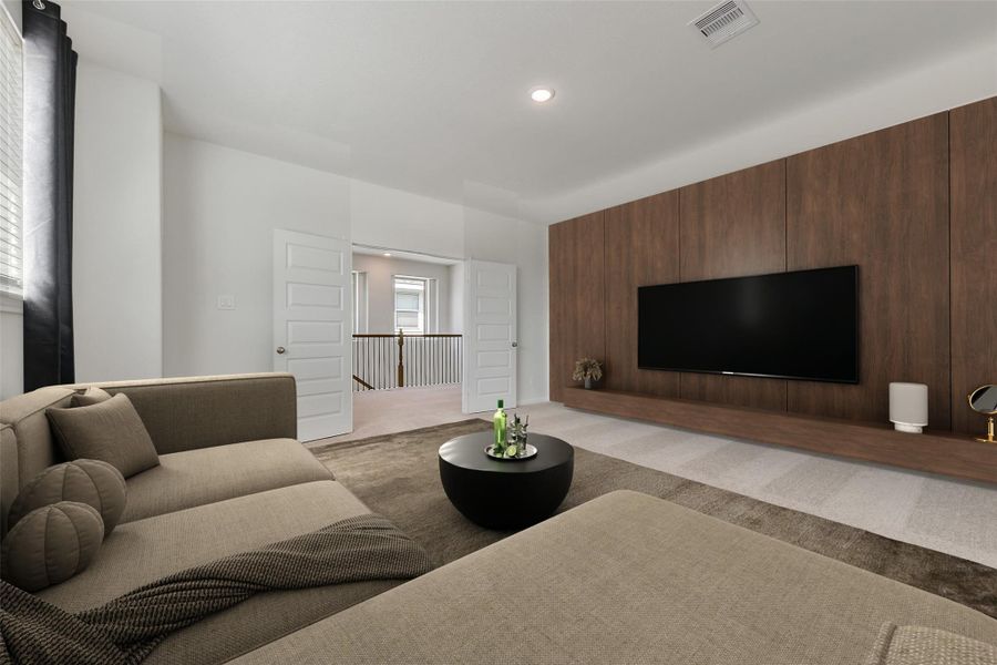 Virtually Rendered Image.