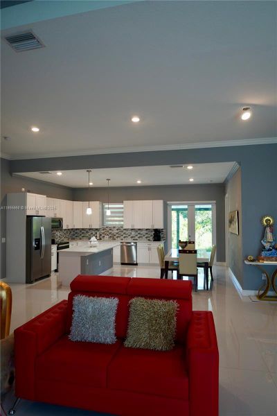 Furnished interior view inside a new home in , Lehigh Acres (Image 15).