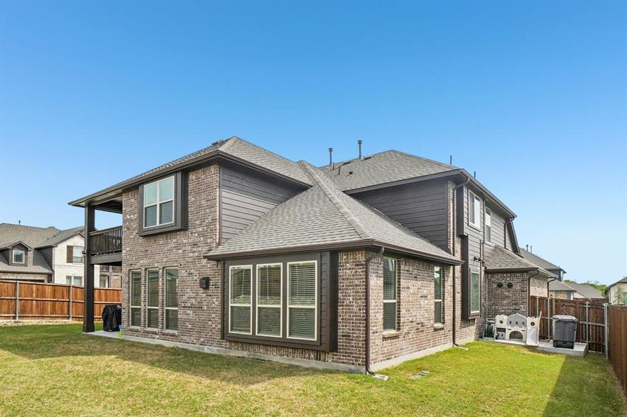 Exterior details and patio area of a home in , Wylie (Image 25). Exterior details and patio area of a home in , Wylie (Image 25).
