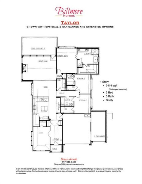 2D floor plan layout of this home in , Boyd, TX (Image 3).