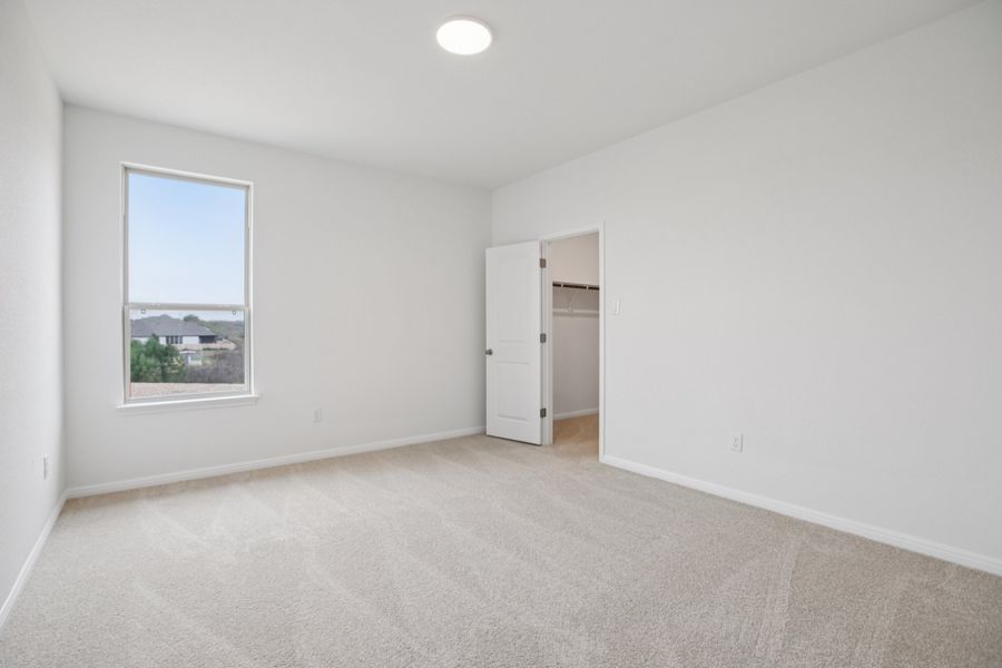 Spacious, unfurnished interior of a new home in Crosswinds, Kyle (Image 18). Spacious, unfurnished interior of a new home in Crosswinds, Kyle (Image 18).