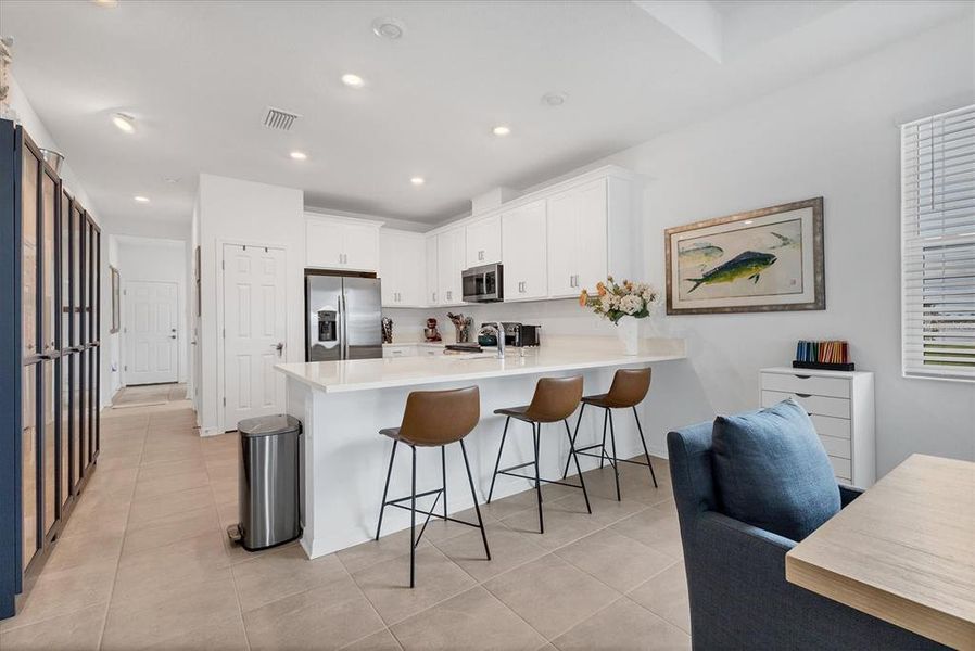 Furnished interior view inside a new home in , Sarasota (Image 16). Furnished interior view inside a new home in , Sarasota (Image 16).