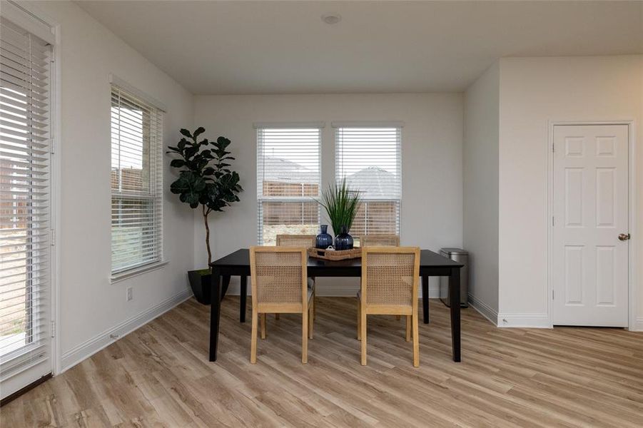 Furnished interior view inside a new home in The Preserve Estates, Northlake (Image 28).